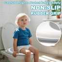 Potty Insert Compatible with Baby Bjorn,Comfortable and Safe Toilet Trainer Seat for Effortless Toddler Potty-Training,White/Gray