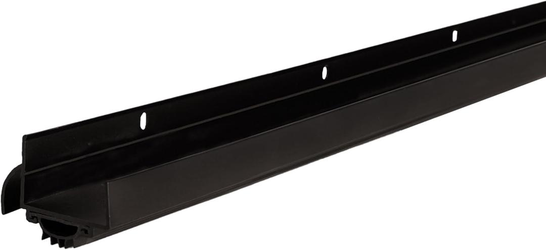 M-D Building Products 80630 36 in. Bronze Aluminum U-Shape Commercial Screw-on Under Door Seal