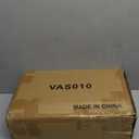 VASMIA Wine Rack Freestanding Floor, 6-Tier Display Wine Storage Shelves with Table Top, 24-Botttle Bamboo Wine Rack Shelf for Kitchen Bar Dining Room Living Room, Black