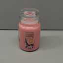 Yankee Candle Fresh Cut Roses Scented Premium 22oz Single Wick Candle Over 110 Hours of Long-Lasting Aroma Ideal for Home Decor Gifting and Events Classic Large Jar Pink
