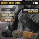 M-Tac Fanny Pack for Men - Small Companion Waist Pack - Tactical Style Belt Bag EDC (Black)