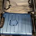 KYME Luggage Sets 3 Piece Hard Shell 22in/26in/30in Suitcases with Wheels Hardside Suitcase Set with TSA Lock Travel Rolling Luggage Set for Women Men Blue