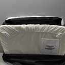 Pamo Babe Travel Crib for Baby - Mini Lightweight Baby Playard with Zip Door, Easy to Carry (Black)