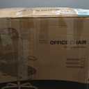 Marsail Ergonomic Office Chair: Office Computer Desk Chair with High Back Mesh and Adjustable Lumbar Support Rolling Work Swivel Task Chairs with Wheel 3D Armrests and Headrest (White)