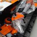 JAKKS Pacific Black+Decker Kids Workbench - Power Tools Workshop - Build Your Own Toy Tool Box 75 Realistic Toy Tools and Accessories, 38 X 16.25 X 21 Inches