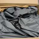 HOLIDAY SPIRIT Heavy Duty Canvas Bags for Christmas Tree - Waterproof Storage Bag with Reinforced Handles and Dual Zipper for 9 Ft Tree - 600D Oxford Material Protects from Dust and Moisture, Charcoal