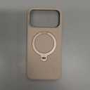 TORRAS Ostand Q3 Silicone for iPhone 17 Pro Max Case, Fit for MagSafe, 360 Spin Kickstand Holder, Soft Liquid Silicone Cozy Grip, Camera Control, Protective Case for iPhone 17 Pro Max, Dune Beige