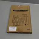 Consevisen Shelf Dividers for Closet Organization and Storage, 6 Pack Acrylic Clear Closet Shelf Dividers for Wood Shelves, Vertical Sweater Handbag Purse Organizer for Bedroom Kitchen Office (12"x8")