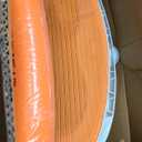 TRALT Office Chair - Ergonomic Desk Chair with Adjustable Lumbar Support, Mesh Computer Chair, Executive Chairs for Home Office Comfortable Lumbar Support (Orange) (Pack of 1)