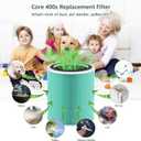 Core 400S Toxin Absorber Replacement Filter for LEVOIT Core 400S Smart WiFi Air Purifie-r, 3-in-1 Activated Carbon Filter, Core 400S-RF-TX (LRF-C401-GUS), Green, 2 Pack