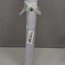 rabbitgoo Window Privacy Film Stained Glass Window Film, Decorative Stickers Removable UV Sun Blocking Clings Door Coverings, Diamond Pattern, 23.6 x 78.7 inches (Clear)