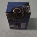 Huogary Milk Forther Simple Milk Frother and Steamer 2-in-1 Milk Steamer with Hot Milk Foam and Hot Milk for Latte, Macchiato, Cappuccinos (white)