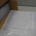 8 Pack Shoe Boxes Clear Plastic Stackable, Large Shoe Storage Organizer with Lids,Drop Side Shoe Containers for Entryway,Sneaker Storage Fit up to US Size 13 (13x 10.6x 8.3)