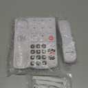 Uvital Big Button Phone for Seniors, Corded Landline Phones for Seniors with 8 One-Touch Dialing Big Buttons and 1 SOS Emergency Button, Hands-Free, Loud Ringer, Easy to Use (White)