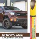 10 x ESEWALAS Car Paint Pen,Car Paint Repair,Car Repair Scratch Remover,Touch Up Paint for Cars,Car Accessories Car Scratch Repair Paint Pen,Quick Easy Car Touch Up Paint Pen for Car Deep Scratches (Brown)