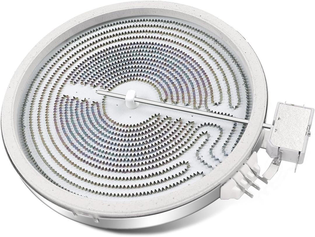 Upgraded 316555800 W10823692 9"/6" Dual Radiant Surface Element Compatible with Frigidaire Kenmore Whirlpool Samsung Range, Stove 10" Heating Element Replace 316418401, 316418400, DG47-00022A