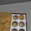 Brajttt 2.1 Inch Succulent Pot with Drainage,Planting/Flower Pots,Small Planter for Mini Plant Ceramic Flowing Glaze Base Serial Set with Holes