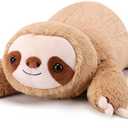Sloth Weighted Stuffed Animals - 28 Inch 5.0 Pounds Weighted Plushies Sloth Stuffed Animal - Large Plush Pillow - Cute Plush Toy Gifts for Kids & Adults (28" 5.0 lbs)