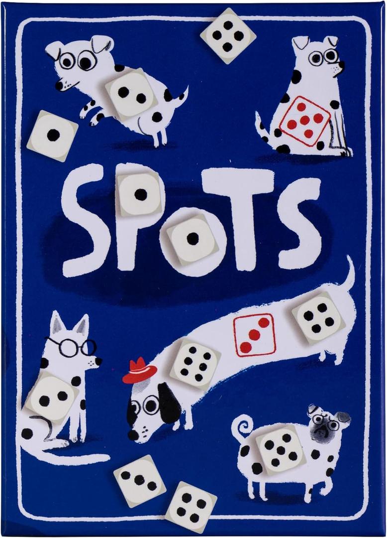 CMYK Spots Dice Game A Game About Rolling Dice, Pushing Your Luck, and Dogs!