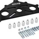 Billet Aluminum Engine Safe Stand Adapter Plate Compatible with Chevy Small/Big Block and LS LT Engines