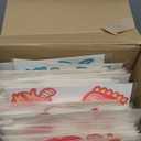 Chinese New Year Paper Dragon Decorations 3D DIY Lunar New Years Crafts for Paper Dragon Puppet Pick Garland Handheld for Spring Festival Party Supplies, 6 Styles(72 Pack)