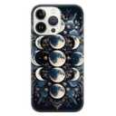 Compatible with iPhone SE 2022/2020 (3rd/2nd Gen), iPhone 8/7 | Shockproof Rugged Dual-Layer Protective Cover for Women Girls - Moon
