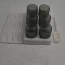 ZMOWIPDL Hobnail Drinking Glasses 6Pcs, Upgraded 15oz Vintage Glassware Embossed Textured Kitchen & Bar Glass Cups for Cocktails, Juice, Whisky, Water(Greyish-green)