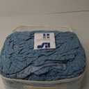 ROFASVCO 100% Waterproof Sectional Recliner Couch Covers for Reclining Couch L Shaped Corner Sectional Sofa Cover Jacquard Stretch L Shape Recliner Slipcovers (5 Seater 1 Console Cover, Lake Blue)