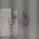 Jwxstore 24 Pack Self Adhesive Hooks Heavy Duty - 33lb Max, Transparent, Waterproof, Sticky Wall Hooks for Keys, Bathroom, Shower, Outdoor, Kitchen, Door, Home Improvement, Utility Hooks