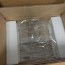 BEYGORM Acrylic Tea Bag Organizer for 270 Tea Packets, No Assembly Required Display Holder for Countertop, Vertical Tea Bag Caddy for Cabinet, Tea bar Accessories, Teabags Storage Containers (15 Compartments)