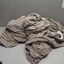 ZNSAYOTX Sectional Couch Covers, Stretch Jacquard Slipcovers with Elastic Bottom for L-Shape Sectional Sofa, 2 Pcs Pet Friendly Modular Sofa Protector (3 Seat Couch + 3 Seat Chaise, Khaki)