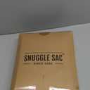 Snuggle Sac Grey Throw Blankets for Couch, Super Soft Warm Blankets Cozy Knit Fuzzy Plush Lightweight Throws for Sofa, Bed,Living Room, Dark Grey, 50x60 inches