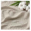 Bedsure Cooling Muslin Blanket King Size for Bed, Summer Gauze Blanket for Adults, 55% Rayon Derived from Bamboo & 45% Cotton, Breathable Lightweight Soft for Hot Sleepers, Linen Beige, 104x90 Inches