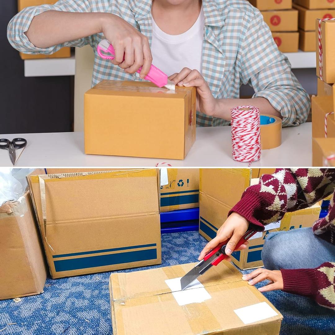 50 Pack 25 MM Utility Box Cutters and Knives