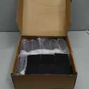 Maitys 4 Inch Round Solid Furniture Legs Furniture Wooden Replacement Chair Feet Dresser Sofa Couch Legs Table Cabinet Footstool DIY Projects for Home (Black,24 Pcs)