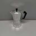 Primula Classic Stovetop Espresso and Coffee Maker, Moka Pot for Italian and Cuban Caf Brewing, Greca Coffee Maker, Cafeteras, 6 Espresso Cups, Silver (6 Cup)