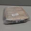 Crochet Hook Case, Lightweight Crochet Hook Organizer with Clear Zipper Pockets, Crochet Hook Holder for Knitting Needle Storage, Gift for Women and Crochet Enthusiasts (Light Brown)