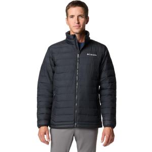 Columbia Mens Powder Lite II Insulated Puffer Jacket, Black, Small