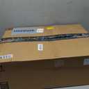 Fisher-Price 2-N-1 Potty Trainer with Flushing Sounds, Chart & Storage  White Floor Potty Chair with Splash Guard, Removable Ring & Bowl, Patented Snap Safe Ring Technology