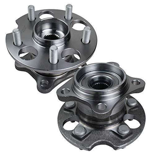 Autoround 512284 Pair Rear Wheel Bearing and Hub Assembly for Toyota Highlander 2004-2013/ Venza 2009-2016, Lexus RX350 2007-09/ RX330 04-06/ RX400h 2006-2008, AWD Only, Both Passenger Driver Sides
