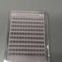 120Pcs Clear Band Lash Clusters 10-14mm Natural Look Cluster Eyelashes C Curl Resuable Invisible Band Individual Cluster Lashes(22)