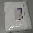 ROSERY No Hook Shower Curtain with Snap in Fabric Liner Set, Boho Farmhouse Jacquard Tufted Geometric Striped Shower Curtain for Bathroom with See Through Window, Arch Pattern, 71" W x 74" L