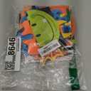 Halloween Themed Decorations and Bags 9 Pumpkin Bags, 12 Zombie Bags, 14 Ghost Bags, 2 Masks, Stickers