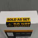 BESTTEN 2 Pack Dimmer Light Switch, Universal Lighting Control, Single Pole or 3 Way, Compatible with LED Dimmable Lamp, CFL, Incandescent, Halogen Bulb, Decorator Wallplate Included, UL Listed, White (Standard)