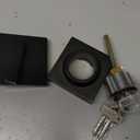 Door Lock with Key (Black(Circle))