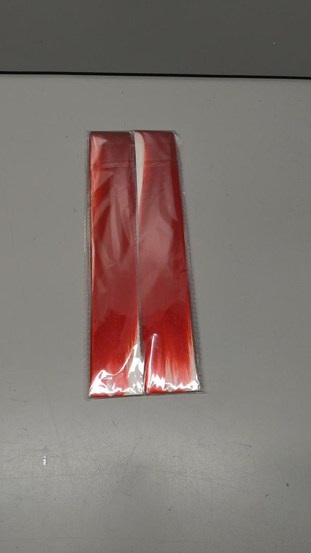 Red Hair Extensions Clip