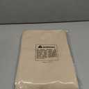 Outdoor Curtains for Patio Waterproof - Weatherproof Porch & Gazebo Curtains, Grommet Top and Tab Bottom Drape,1 Panel, 52" W x 96" L, Beige