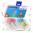 50 Pieces Waterproof Solder Seal Wire Connectors Kit, Electrical Insulated Wire Splice Heat Shrink Wire Connectors with 4 Gauges - 12-10, 16-14, 22-18, 26-24 AWG