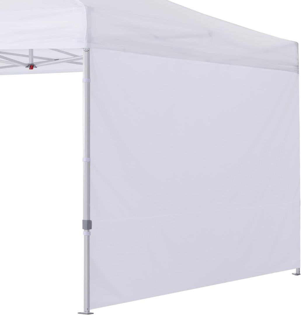 COOSHADE Instant Canopy SunWall 12x12 Canopy SideWall for Pop up Canopy Tent, 1 Pack Sidewall Only, White