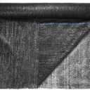 40% 6' x 100 FT Eyelets Shade Cloth Roll Sunblock Shade UV Resistant Net for Garden Greenhouse Flower Plant Patio Kennel, Black - PS6140BLK